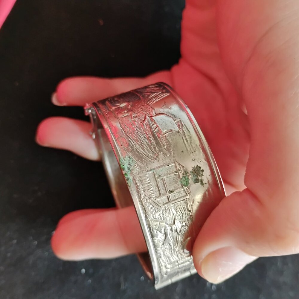 Asian bangle bracelet - Picture 3 of 7